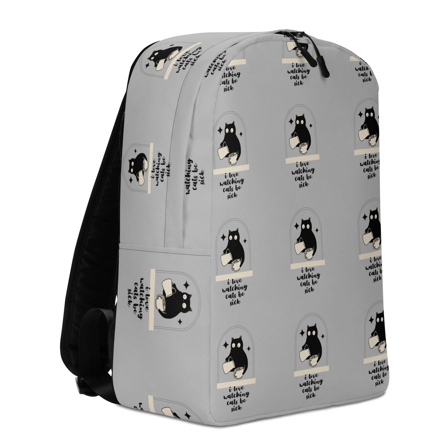 Cat Sick Minimalist Backpack - Bex Thoughts