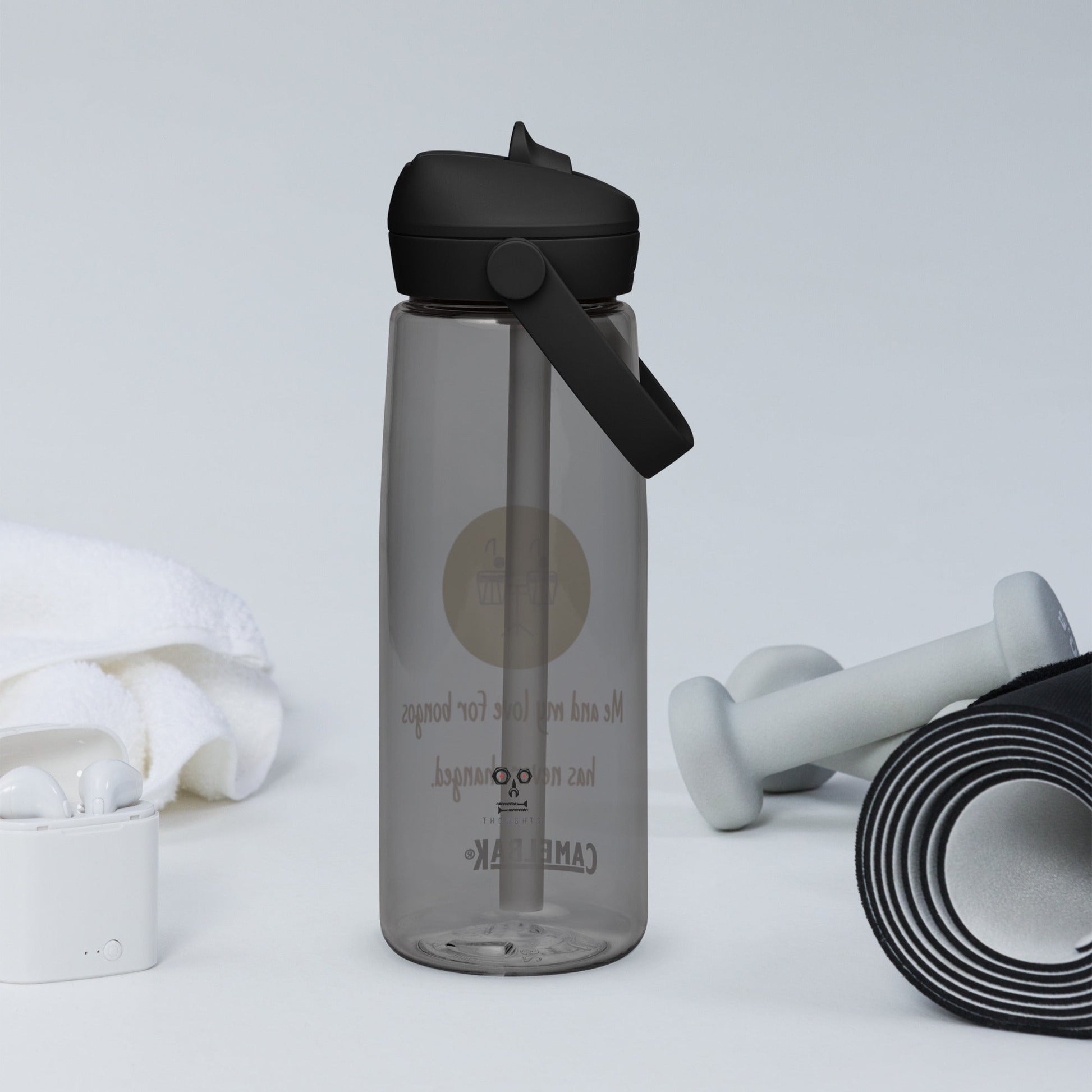 Bongos Flip straw water bottle - Bex Thoughts