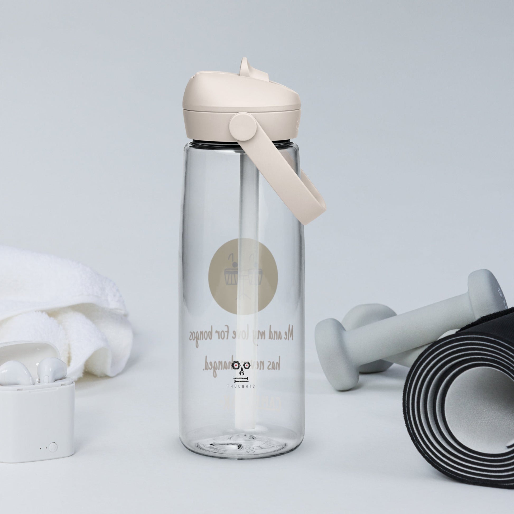 Bongos Flip straw water bottle - Bex Thoughts