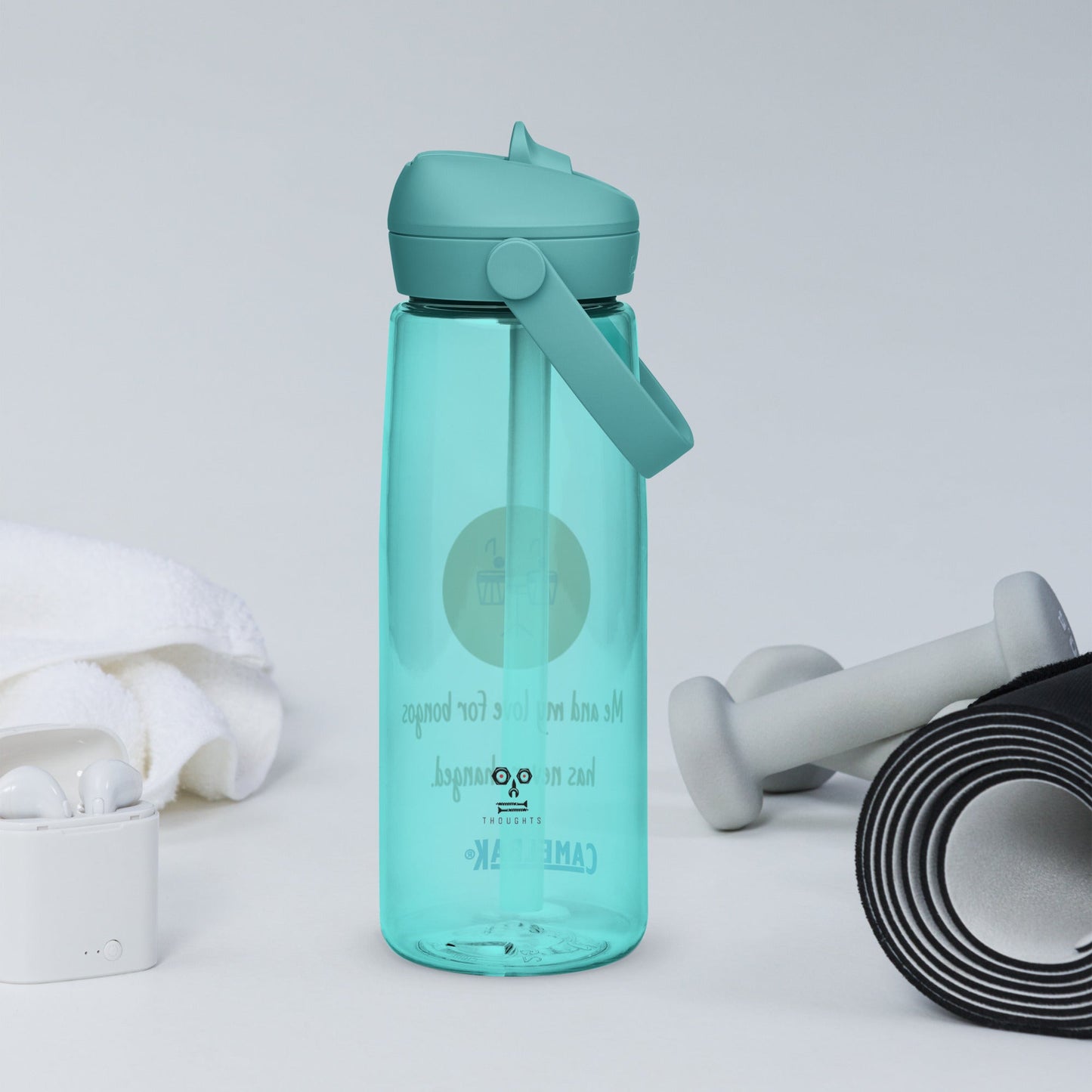 Bongos Flip straw water bottle - Bex Thoughts