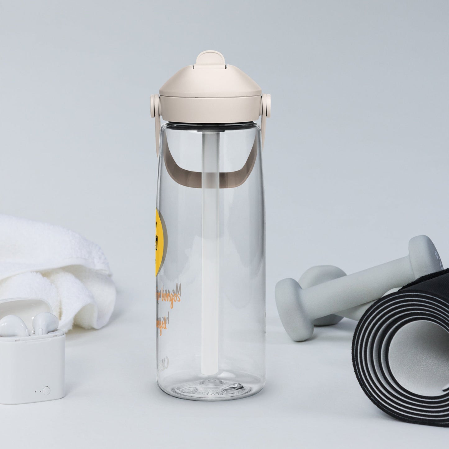 Bongos Flip straw water bottle - Bex Thoughts