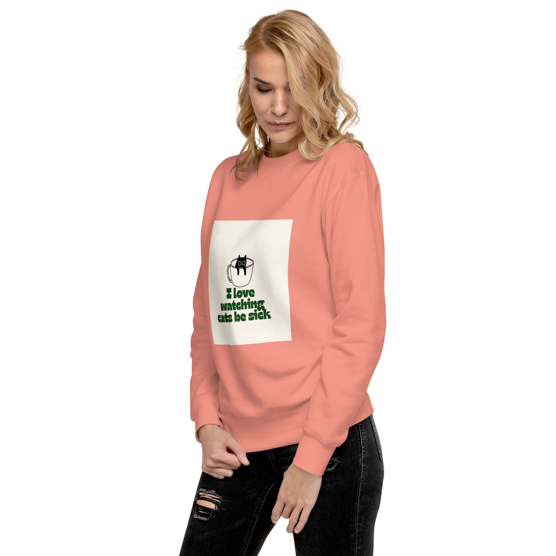 Cats Sick Sweatshirt - Bex Thoughts