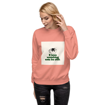 Cats Sick Sweatshirt - Bex Thoughts