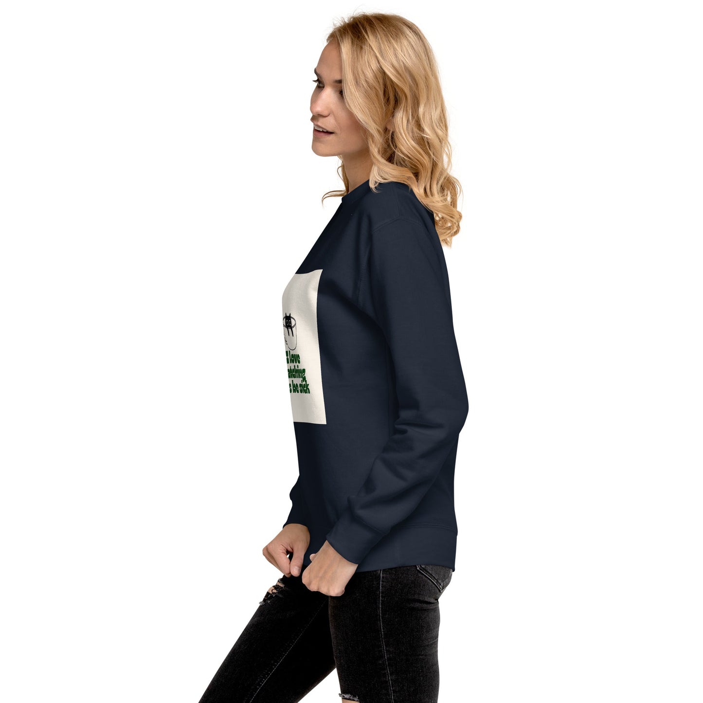 Cats Sick Sweatshirt - Bex Thoughts