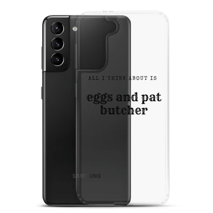 Egg & Pat Butcher Clear Case for Samsung® - Bex Thoughts