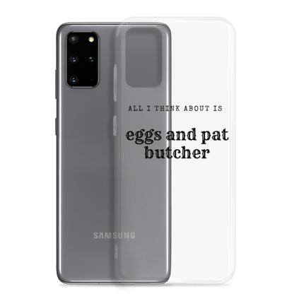 Egg & Pat Butcher Clear Case for Samsung® - Bex Thoughts
