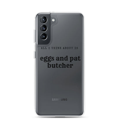 Egg & Pat Butcher Clear Case for Samsung® - Bex Thoughts