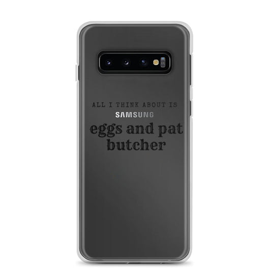 Egg & Pat Butcher Clear Case for Samsung® - Bex Thoughts