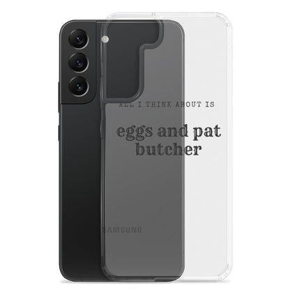 Egg & Pat Butcher Clear Case for Samsung® - Bex Thoughts