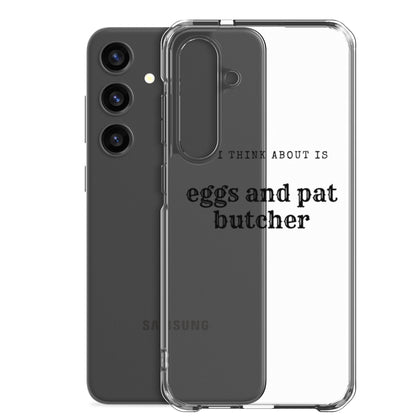 Egg & Pat Butcher Clear Case for Samsung® - Bex Thoughts