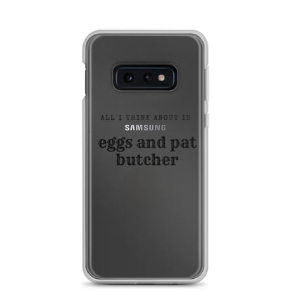 Egg & Pat Butcher Clear Case for Samsung® - Bex Thoughts