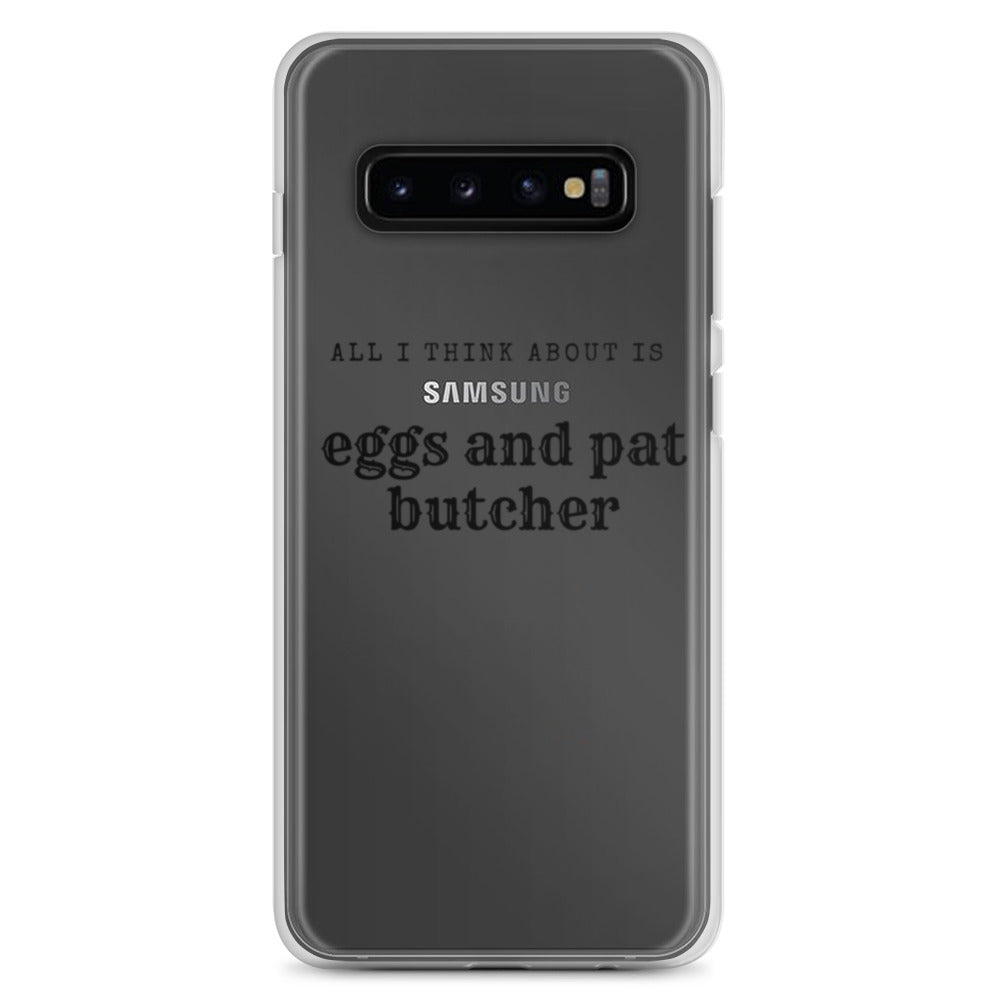Egg & Pat Butcher Clear Case for Samsung® - Bex Thoughts