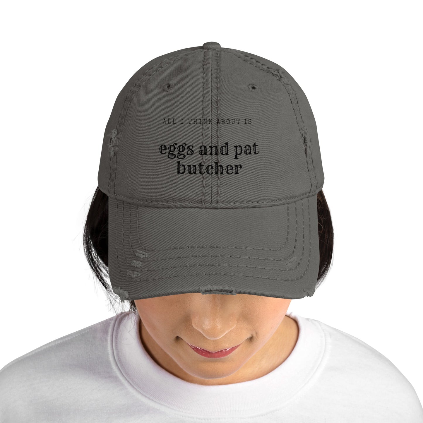 Eggs & Pat Hat - Bex Thoughts