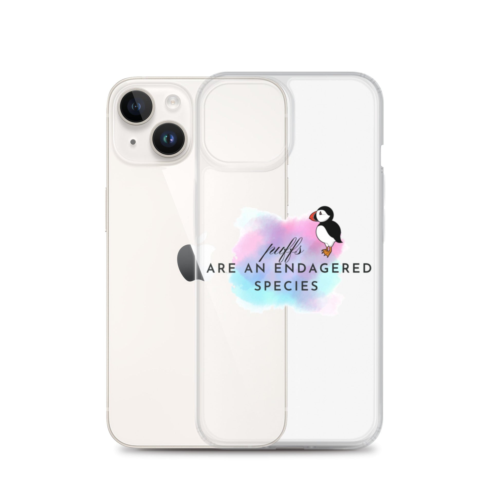 Puffs Clear Case for iPhone® - Bex Thoughts