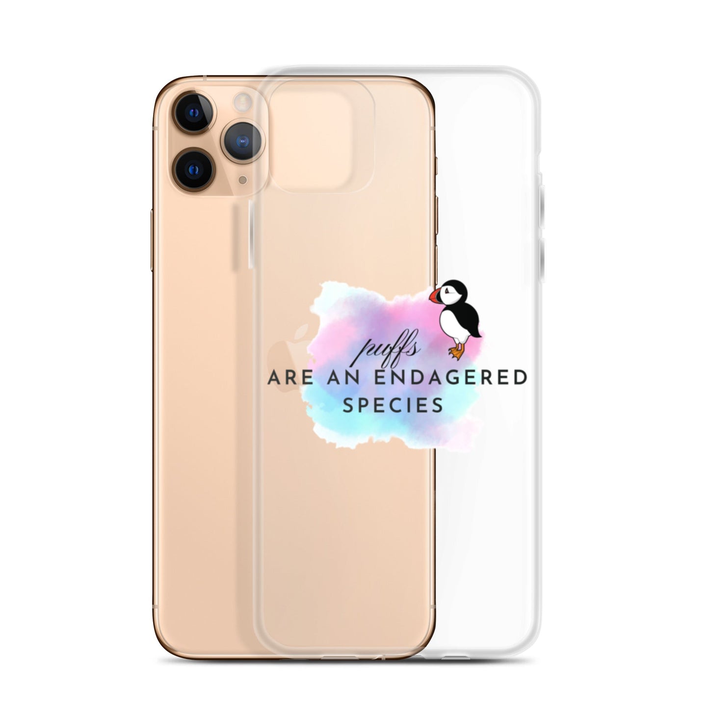 Puffs Clear Case for iPhone® - Bex Thoughts
