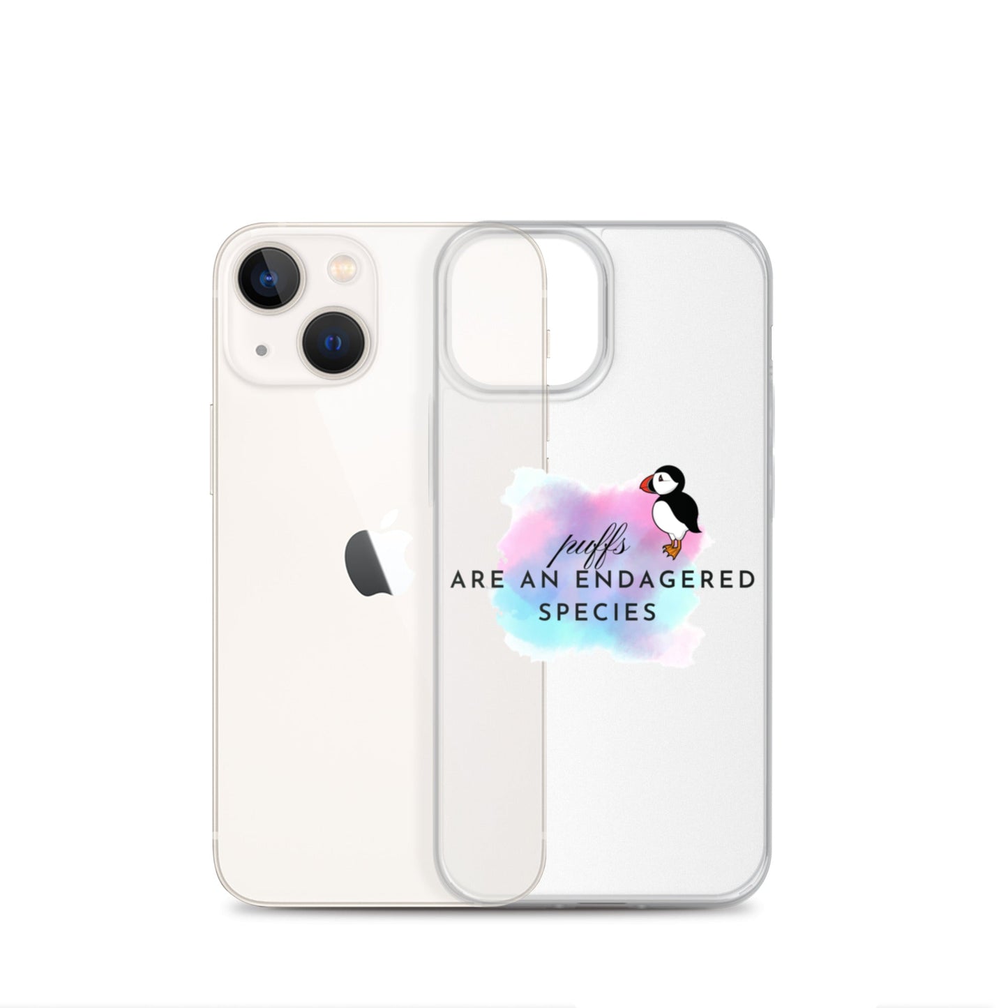 Puffs Clear Case for iPhone® - Bex Thoughts
