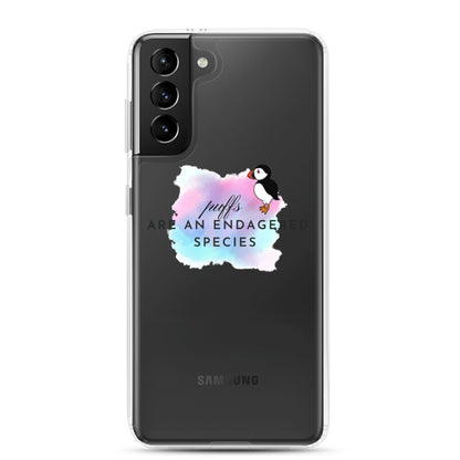 Puffs Clear Case for Samsung® - Bex Thoughts