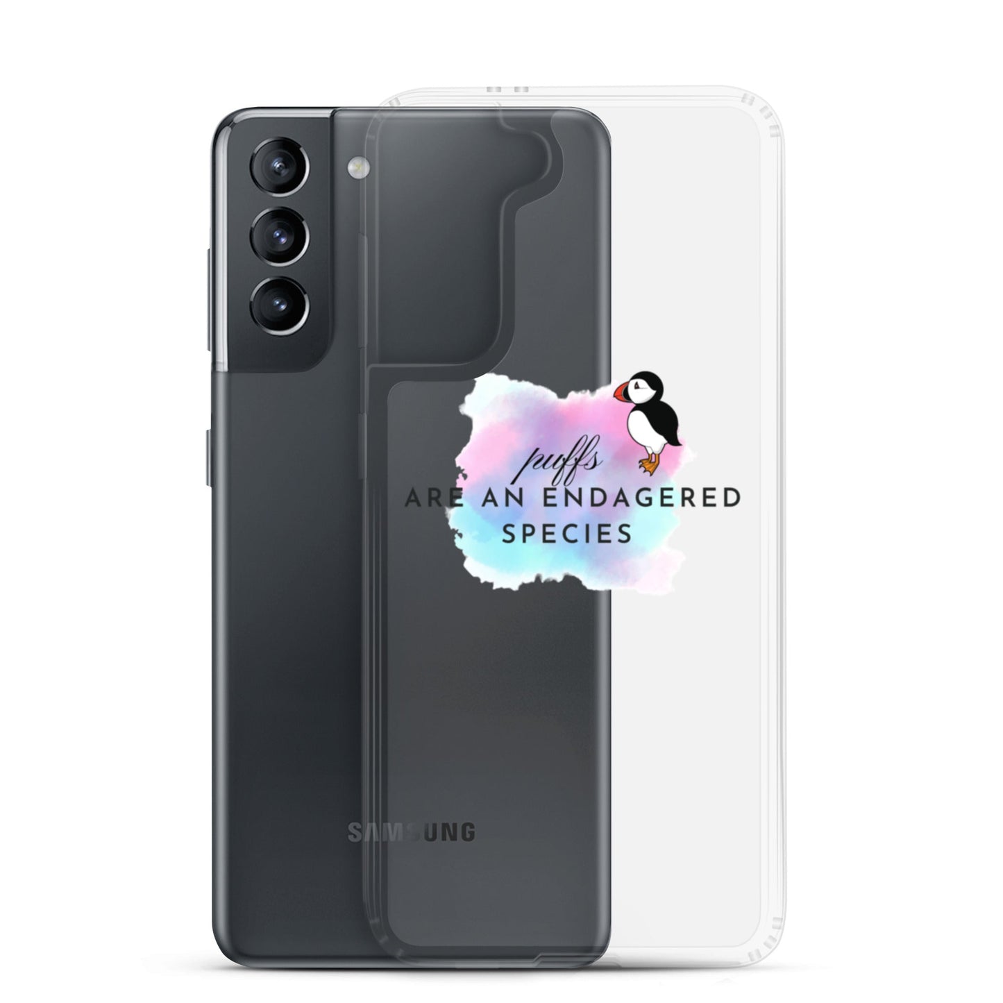 Puffs Clear Case for Samsung® - Bex Thoughts