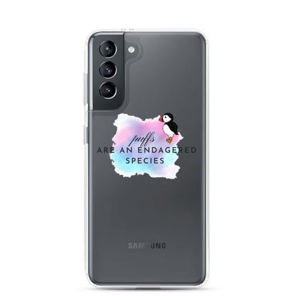Puffs Clear Case for Samsung® - Bex Thoughts