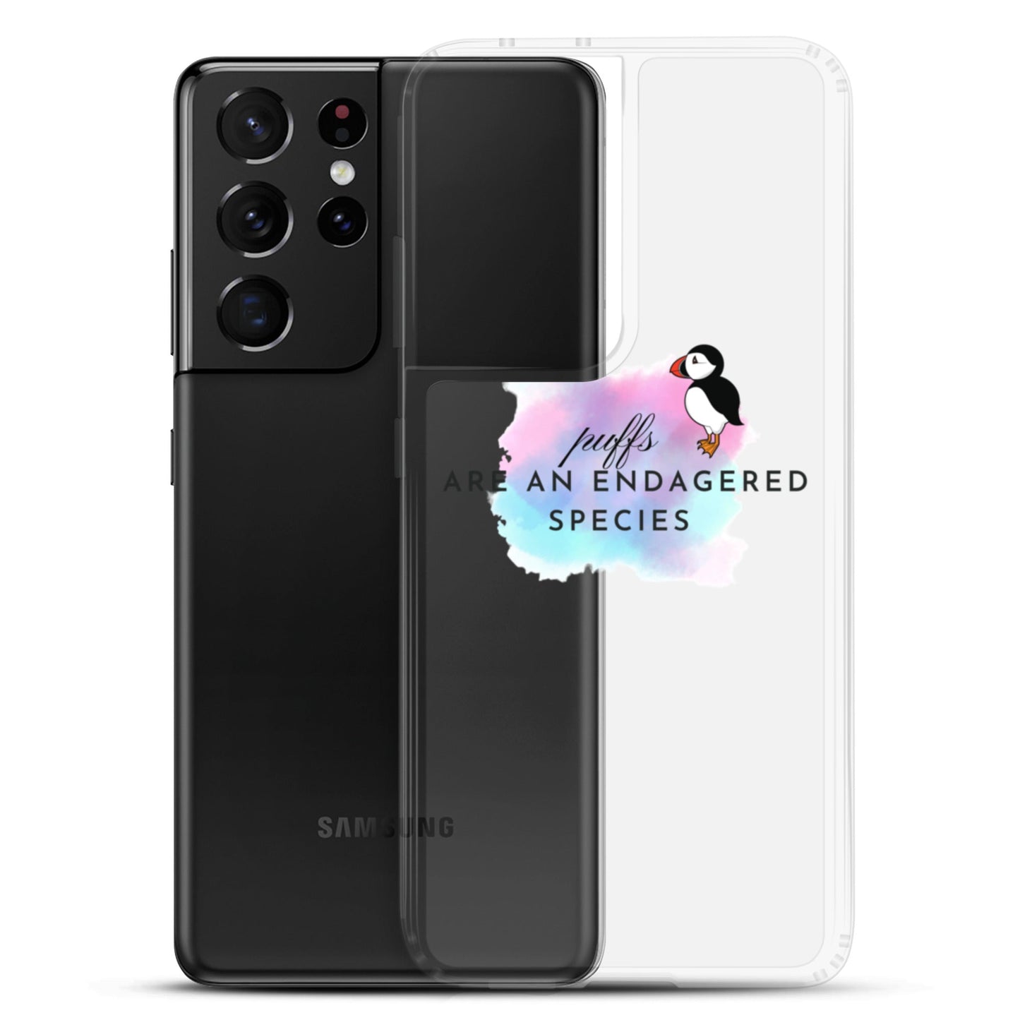 Puffs Clear Case for Samsung® - Bex Thoughts