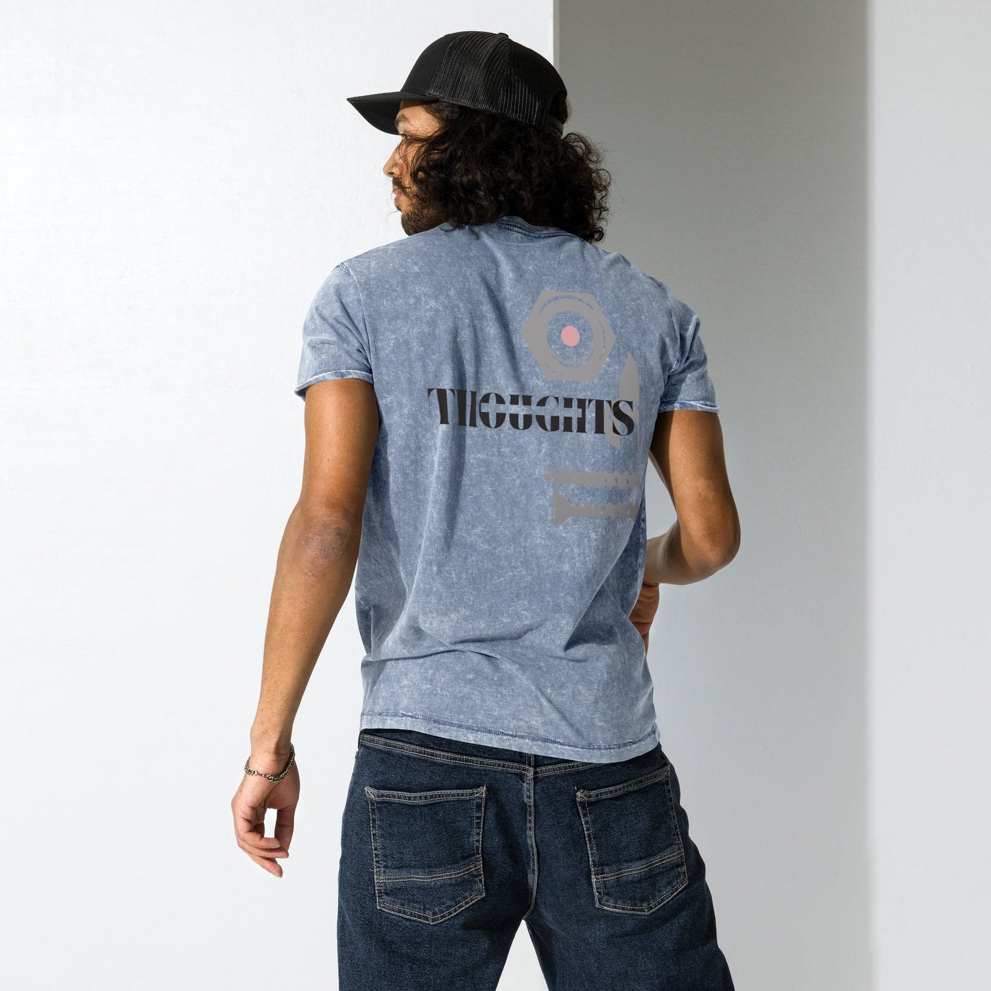 Thoughts Denim T-Shirt - Bex Thoughts